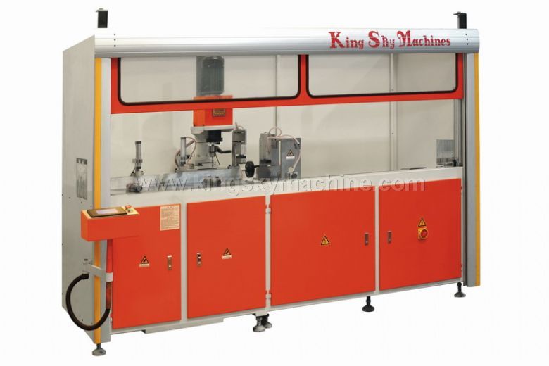 KS-J8Z117S-CNC Auto-feeding Swing angle drilling and sawing center